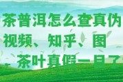 中茶普洱怎么查真?zhèn)伟?- 視頻、知乎、圖片，茶葉真假一目了然