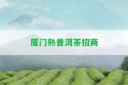 廈門熟普洱茶招商