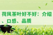 荷風(fēng)茶葉好不好：介紹、口感、品質(zhì)