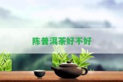 陳普洱茶好不好