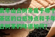 哀牢山古樹茶屬于哪個茶區(qū)的口感特點和千年古樹茶的味道怎樣？