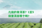 幾級(jí)的普洱茶？1至9級(jí)普洱茶哪個(gè)喝？