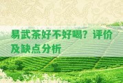 易武茶好不好喝？評價及缺點分析