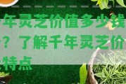 千年靈芝價值多少錢一斤？熟悉千年靈芝價格及特點