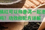 橘紅可以和普洱一起泡嗎？功效和配方詳解