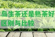 冰島生茶還是熟茶好喝？區(qū)別與比較