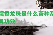 糯香龍珠是什么茶種及其功效