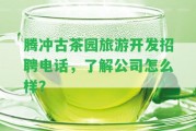 騰沖古茶園旅游開(kāi)發(fā)招聘電話，熟悉公司怎么樣？