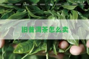 舊普洱茶怎么賣