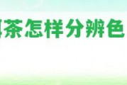 普洱茶怎樣分辨色素多少？
