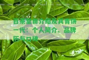 百茶堂田介紹及其青餅一代：個(gè)人簡(jiǎn)介、品牌歷與口碑