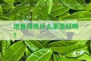 泡普洱用什么茶壺好喝？