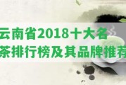 云南省2018十大名茶排行榜及其品牌推薦