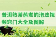 普洱熟茶蒸煮的泡法視頻竅門大全及圖解