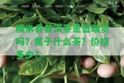 糯米香普洱茶是低端貨嗎？屬于什么茶？?jī)r(jià)格多少？