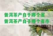 普洱茶產(chǎn)自于哪個省 普洱茶產(chǎn)自于哪個省市