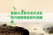 普洱小沱茶沖泡方法及技巧視頻教程和時間圖解