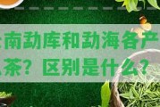 云南勐庫(kù)和勐海各產(chǎn)什么茶？區(qū)別是什么？