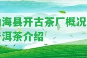 勐海縣開古茶廠概況及普洱茶介紹