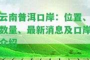 云南普洱口岸：位置、數(shù)量、最新消息及口岸介紹