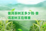 普洱茶樹王多少錢-普洱茶樹王在哪里