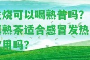 發(fā)燒可以喝熟普嗎？普洱熟茶適合感冒發(fā)熱時飲用嗎？