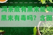 普洱茶底有黑末能喝嗎？黑末有毒嗎？含圖片！