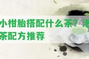 小柑胎搭配什么茶？泡茶配方推薦