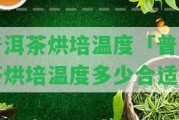 普洱茶烘培溫度「普洱茶烘培溫度多少合適」