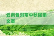 云南普洱茶中秋促銷(xiāo)-文案