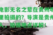 電影無名之輩在貴州哪里拍攝的？導(dǎo)演是貴州人，拍攝地點詳解！