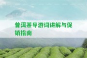 普洱茶導游詞講解與促銷指南