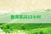 普洱茶悶12小時(shí)