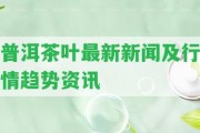 普洱茶葉最新新聞及行情趨勢資訊