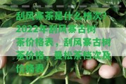 刮風(fēng)寨茶是什么檔次？2022年刮風(fēng)寨古樹茶價(jià)格表，刮風(fēng)寨古樹茶價(jià)格，曼松茶檔次及價(jià)格表