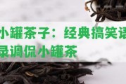 小罐茶子：經(jīng)典搞笑語錄調(diào)侃小罐茶