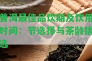 普洱最佳品飲期及飲用時間：節(jié)選擇與茶齡挑選