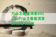 六山之春普洱茶2012年-六山之春普洱茶2012年400克