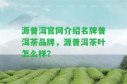 源普洱官網(wǎng)介紹名牌普洱茶品牌，源普洱茶葉怎么樣？