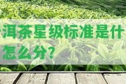 普洱茶星級標準是什么？怎么分？