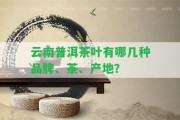 云南普洱茶葉有哪幾種品牌、茶、產(chǎn)地？