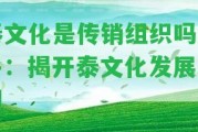 泰文化是組織嗎知乎：揭開泰文化發(fā)展真相