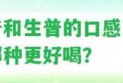 熟普和生普的口感區(qū)別及哪種更好喝？