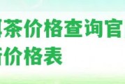 普洱茶價格查詢官網(wǎng)及最新價格表