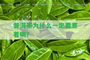 普洱茶為什么一定要煮著喝？