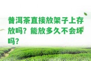 普洱茶直接放架子上存放嗎？能放多久不會(huì)壞嗎？