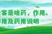 云客是啥藥，作用、副作用及藥用說明