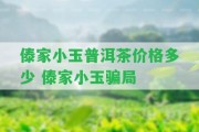 傣家小玉普洱茶價(jià)格多少 傣家小玉騙局