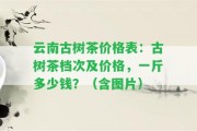 云南古樹茶價(jià)格表：古樹茶檔次及價(jià)格，一斤多少錢？（含圖片）