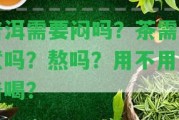 普洱需要悶嗎？茶需要煮嗎？熬嗎？用不用煮著喝？